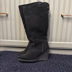 Bjorndal Black Wedge Boots